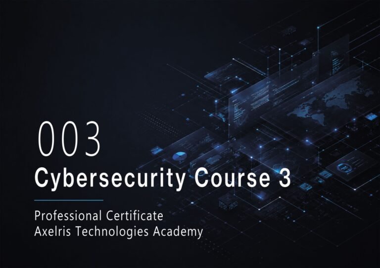 Cybersecurity III